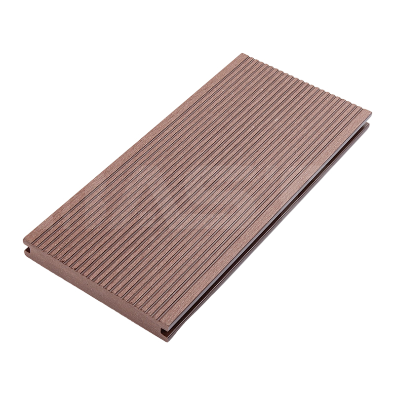 30% de material HDPE reciclado é forte e durável, placa de deck composta sólida clássica 140 mm x 23 mm