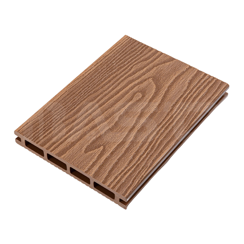 Placa de deck composta em relevo profundo 3D, durável, antiderrapante, resistente a UV, 146 mm x 21 mm