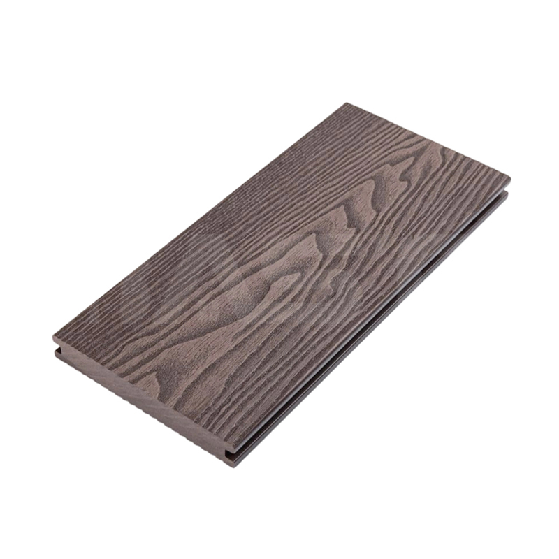 Placa sólida de deck composto em relevo profundo 140 mm x 23 mm